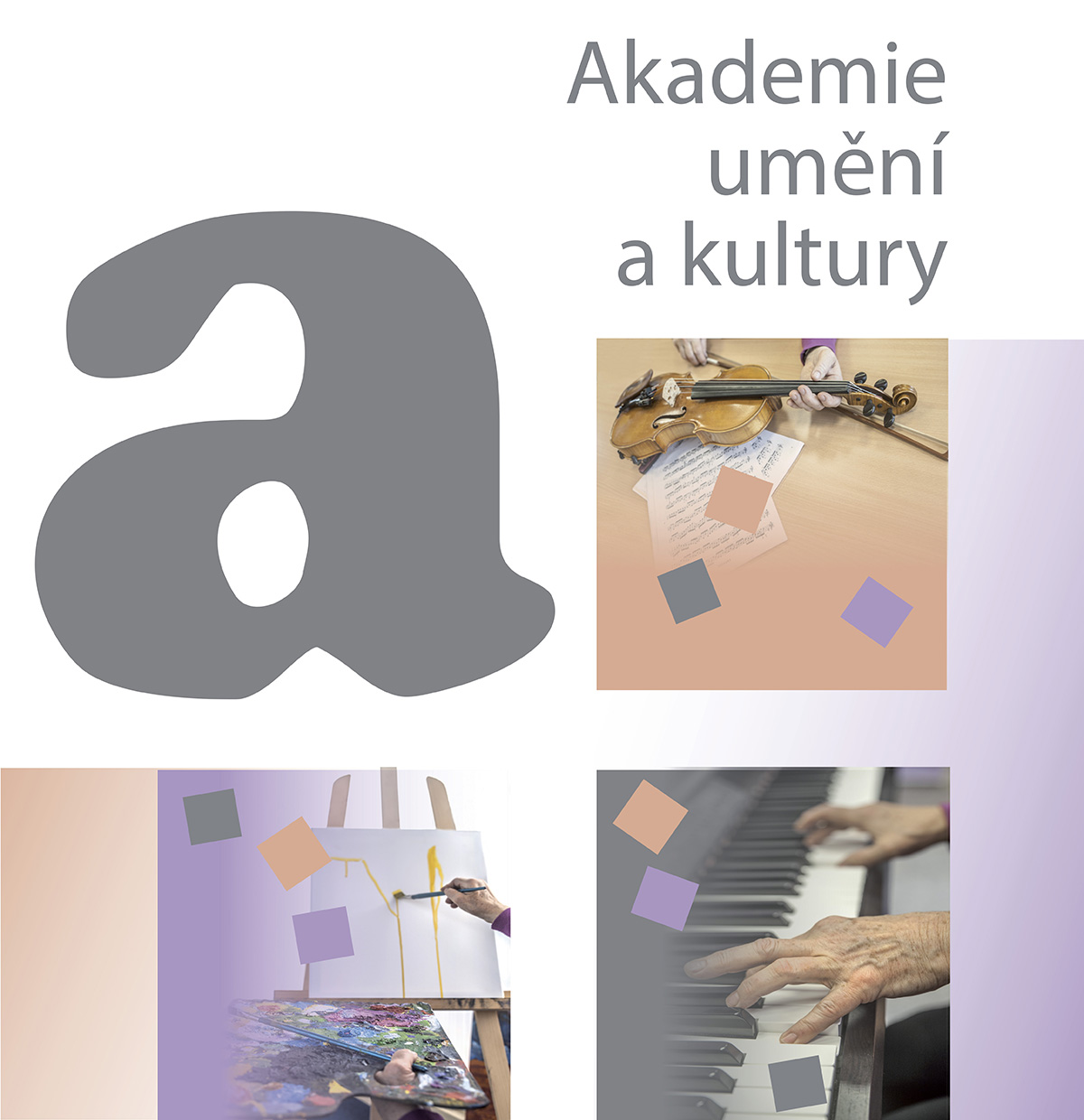 Logo Akademie umění a kultury